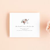 "rose drop" - Savvy Wedding Invitations in Rose by Cass Imagines - FREE Recipient Addressing