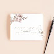 "ring box" - Savvy Wedding Invitations in Sunset by Phrosné Barwood - FREE Recipient Addressing