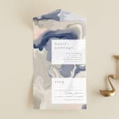 "marble majesty" - Savvy Wedding Invitations in Mountain Range by Hooray Creative - Front Open