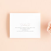 "Gramercy" - Savvy Wedding Invitations in Blush by Kristie Kern - FREE Recipient Addressing