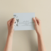 "Nantucket Romance" - Savvy Wedding Invitations in Marine by Chris Griffith - How it works