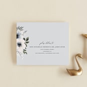 "Nantucket Romance" - Savvy Wedding Invitations in Marine by Chris Griffith - FREE Recipient Addressing