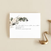 "Ivory Ring" - Savvy Wedding Invitations in Blush by Susan Moyal - FREE Recipient Addressing