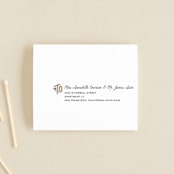 "Mosaic" - Savvy Wedding Invitations in Navy by GeekInk Design - FREE Recipient Addressing