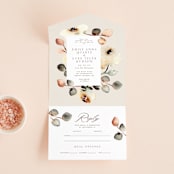 "Bella Mia" - Savvy Wedding Invitations in Autumn by Petra Kern - Front Open