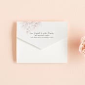 "Wedding Dream" - Savvy Wedding Invitations in Blush by Chris Griffith - Closed
