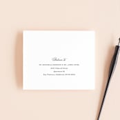 "Conservatory" - Savvy Wedding Invitations in Honeysuckle by Jennifer Postorino - FREE Recipient Addressing