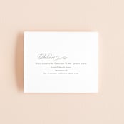 "calisson" - Savvy Wedding Invitations in Mist by chocomocacino - FREE Recipient Addressing
