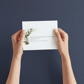 "Enchanted Greenery" - Savvy Wedding Invitations in Frost by Susan Moyal - How it works