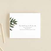 "Love springs eternal" - Savvy Wedding Invitations in Fern by Chris Griffith - FREE Recipient Addressing