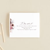 "Lush Bouquet" - Savvy Wedding Invitations in Autumn by Phrosné Barwood - FREE Recipient Addressing