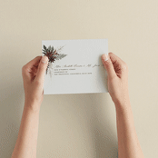 "Woodland Garden" - Savvy Wedding Invitations in Mahogany by Susan Moyal - How it works