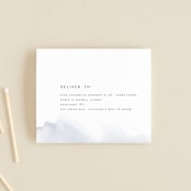 "Blueridge" - Savvy Wedding Invitations in Ocean by Leah Bisch - FREE Recipient Addressing