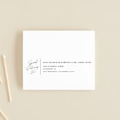"Landscape" - Savvy Wedding Invitations in Black Tie by Laura Hamm - FREE Recipient Addressing