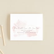 "dawning" - Savvy Wedding Invitations in Sunrise by Jennifer Wick - FREE Recipient Addressing