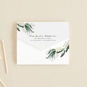 "Meander" - Savvy Wedding Invitations in Obsidian by Kaydi Bishop - Closed