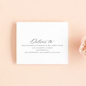 "Peaceful Garden" - Savvy Wedding Invitations in Deep Sea by Jill Means - FREE Recipient Addressing