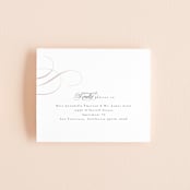 "Foundry" - Savvy Wedding Invitations in Rose Quartz by Kristie Kern - FREE Recipient Addressing