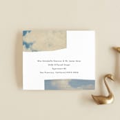 "sky poetry" - Savvy Wedding Invitations in Daylight by Sumak Studio - FREE Recipient Addressing