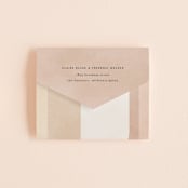 "Arches" - Savvy Wedding Invitations in Terracotta by Kelly Schmidt - Closed