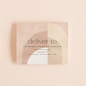 "Arches" - Savvy Wedding Invitations in Terracotta by Kelly Schmidt - FREE Recipient Addressing