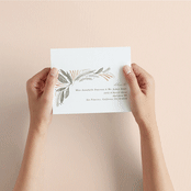 "Unity" - Savvy Wedding Invitations in Burnt Sienna by Jen Owens - How it works