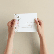 "beautiful peonies" - Savvy Wedding Invitations in Spring by Phrosné Barwood - How it works