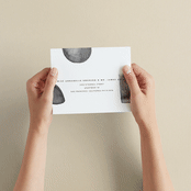 "Midtown" - Savvy Wedding Invitations in Stone by Hudson meet Rose - How it works