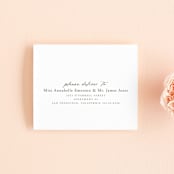 "Modern Bookmark" - Savvy Wedding Invitations in Cactus by Jill Means - FREE Recipient Addressing