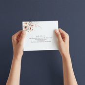 "Silky Way" - Savvy Wedding Invitations in Midnight by Petra Kern - How it works