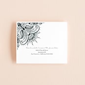 "Engraved Paisley" - Savvy Wedding Invitations in Cardamom by Oma N. Ramkhelawan - FREE Recipient Addressing