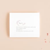 "Gathered" - Savvy Wedding Invitations in Blossom by Kimberly FitzSimons - FREE Recipient Addressing