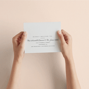 "Cambridge" - Savvy Wedding Invitations in Tuxedo by Amy Kross - How it works