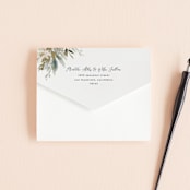 "Wedding Festive" - Savvy Wedding Invitations in Frost by Chris Griffith - Closed