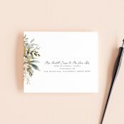 "Wedding Festive" - Savvy Wedding Invitations in Frost by Chris Griffith - FREE Recipient Addressing