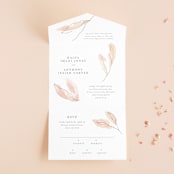"Autumn Euphoria" - Savvy Wedding Invitations in Autumn Kiss by Design Lotus - Front Open