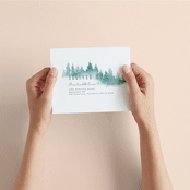 "Forest air" - Savvy Wedding Invitations in Forest by Yuliya Evseeva - How it works