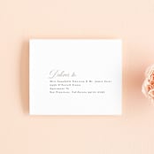 "front and center" - Savvy Wedding Invitations in Putty by Angela Marzuki - FREE Recipient Addressing