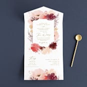 "autumn fest" - Savvy Wedding Invitations in Autumn by Phrosné Barwood - Front Open