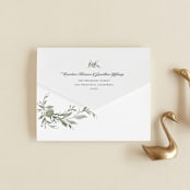"Carolina" - Savvy Wedding Invitations in Meadow by Melanie Kosuge - Closed