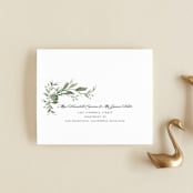 "Carolina" - Savvy Wedding Invitations in Meadow by Melanie Kosuge - FREE Recipient Addressing