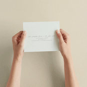 "Spring Dash" - Savvy Wedding Invitations in Pewter by Grace Kreinbrink - How it works