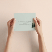 "The Forest" - Savvy Wedding Invitations in Jade by Elly - How it works
