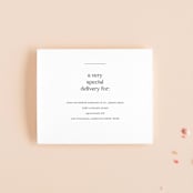 "Memo" - Savvy Wedding Invitations in Charcoal by Blustery August - FREE Recipient Addressing