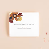 "Nouveau Love" - Savvy Wedding Invitations in Umber by Morgan Ramberg - FREE Recipient Addressing