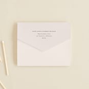 "Everlasting" - Savvy Wedding Invitations in Latte by Jennifer Postorino - Closed