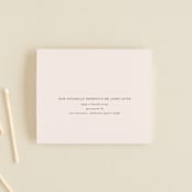 "Everlasting" - Savvy Wedding Invitations in Latte by Jennifer Postorino - FREE Recipient Addressing