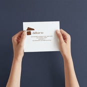 "Private Affair" - Savvy Wedding Invitations in Cinnamon by Nazia Hyder - How it works