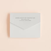 "Align" - Savvy Wedding Invitations in Linen by JoAnn Jinks - Closed