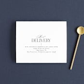 "Modern Type" - Savvy Wedding Invitations in Moon by Heather Cairl - FREE Recipient Addressing